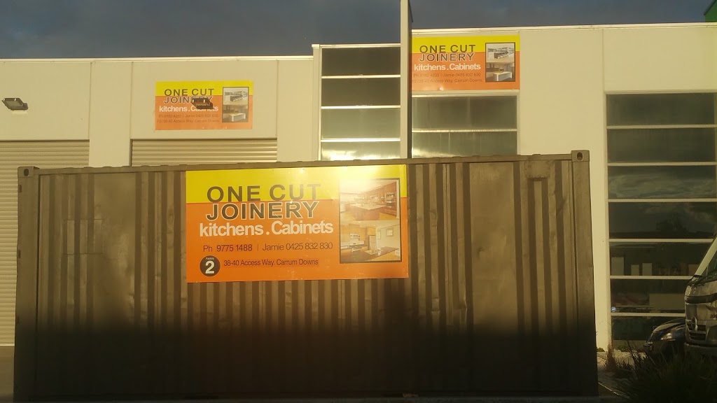 One Cut Joinery | Unit 2/38 Access Way, Carrum Downs VIC 3201, Australia | Phone: (03) 9775 1488