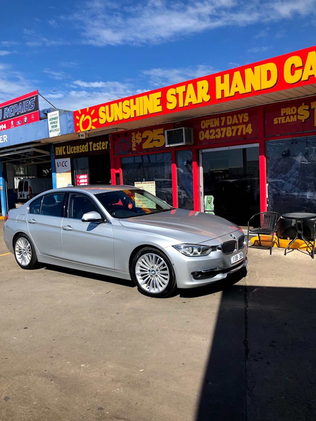 Sunshine Star Hand Car Wash & Detailing | car wash | 2a Market Rd, Sunshine VIC 3020, Australia | 0423787714 OR +61 423 787 714