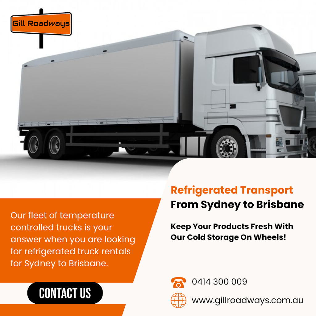 Gill Roadways - Logistic Company Sydney | 55 Lawson Rd, Badgerys Creek NSW 2555, Australia | Phone: 0414 300 009