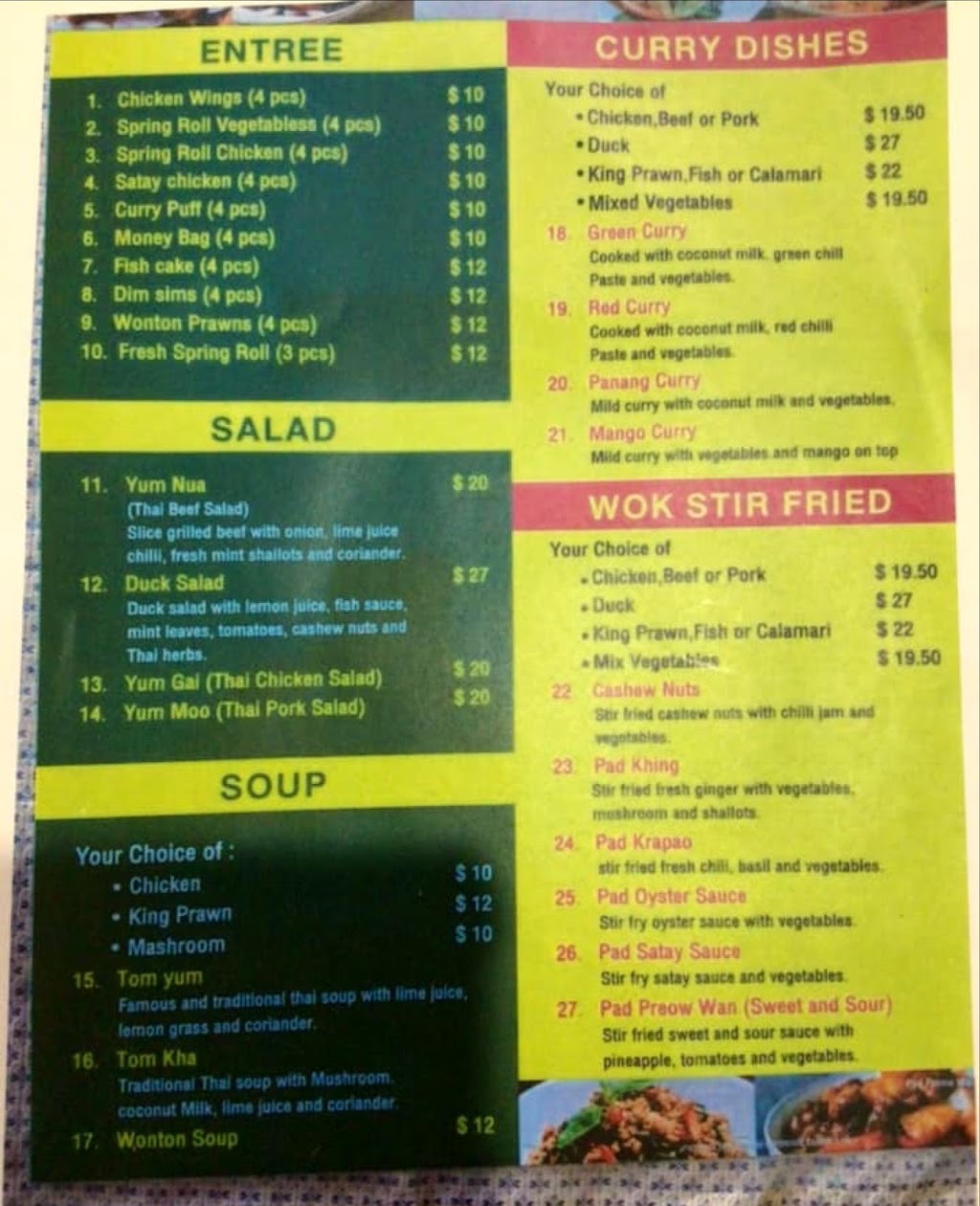 Eastwood Thai | Unit 3/30 Howitt Ave, Eastwood VIC 3875, Australia | Phone: (03) 4109 1010