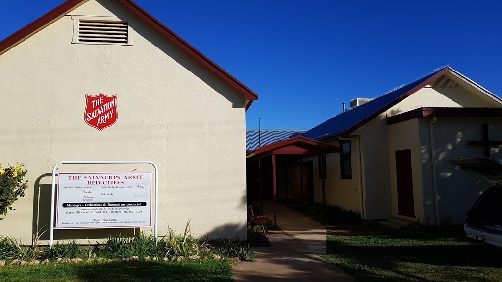 The Salvation Army Red Cliffs Corps | church | 16 Heath St, Red Cliffs VIC 3496, Australia | 0350242110 OR +61 3 5024 2110
