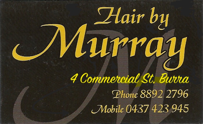 Hair by Murray | hair care | 4 Commercial St, Burra SA 5417, Australia | 0437423945 OR +61 437 423 945