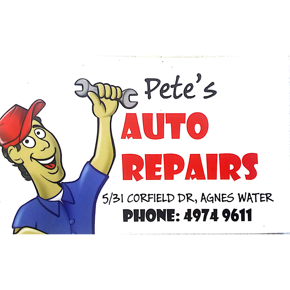Petes Auto Repairs | car repair | 5/, 31/LOT 5 Corfield Dr, Agnes Water QLD 4677, Australia | 0749749611 OR +61 7 4974 9611
