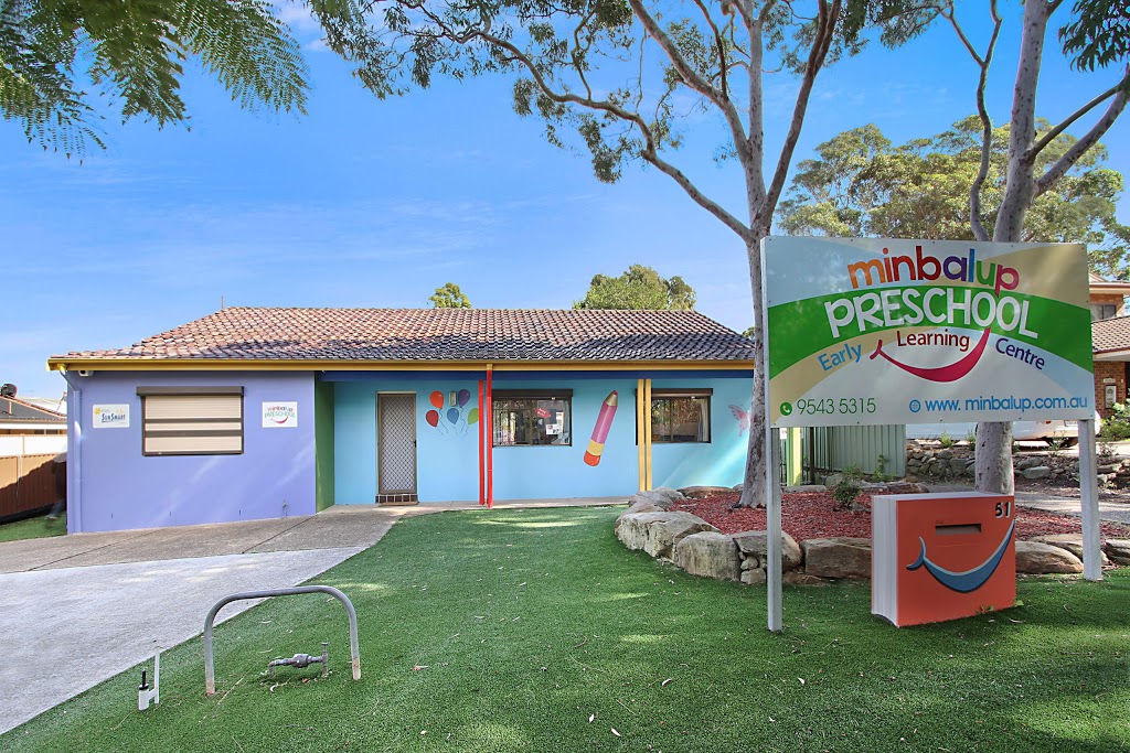 Minbalup Preschool | school | 51 Hall Dr, Menai NSW 2234, Australia | 0295435315 OR +61 2 9543 5315