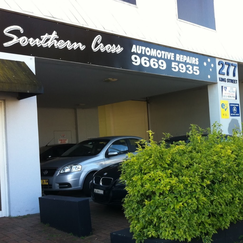 Southern Cross Automotive Repairs | car repair | 277 King St, Mascot NSW 2020, Australia | 0296695935 OR +61 2 9669 5935