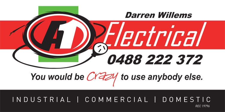 Darren Willems A 1 Electrical | 418 Kline St, Canadian VIC 3350, Australia | Phone: 0488 222 372