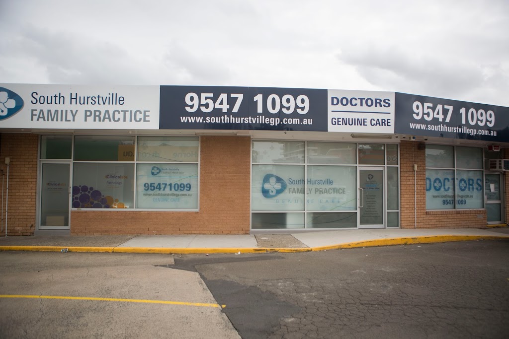 South Hurstville Family Practice | doctor | 2-4/65 Connells Point Rd, South Hurstville NSW 2221, Australia | 0295471099 OR +61 2 9547 1099