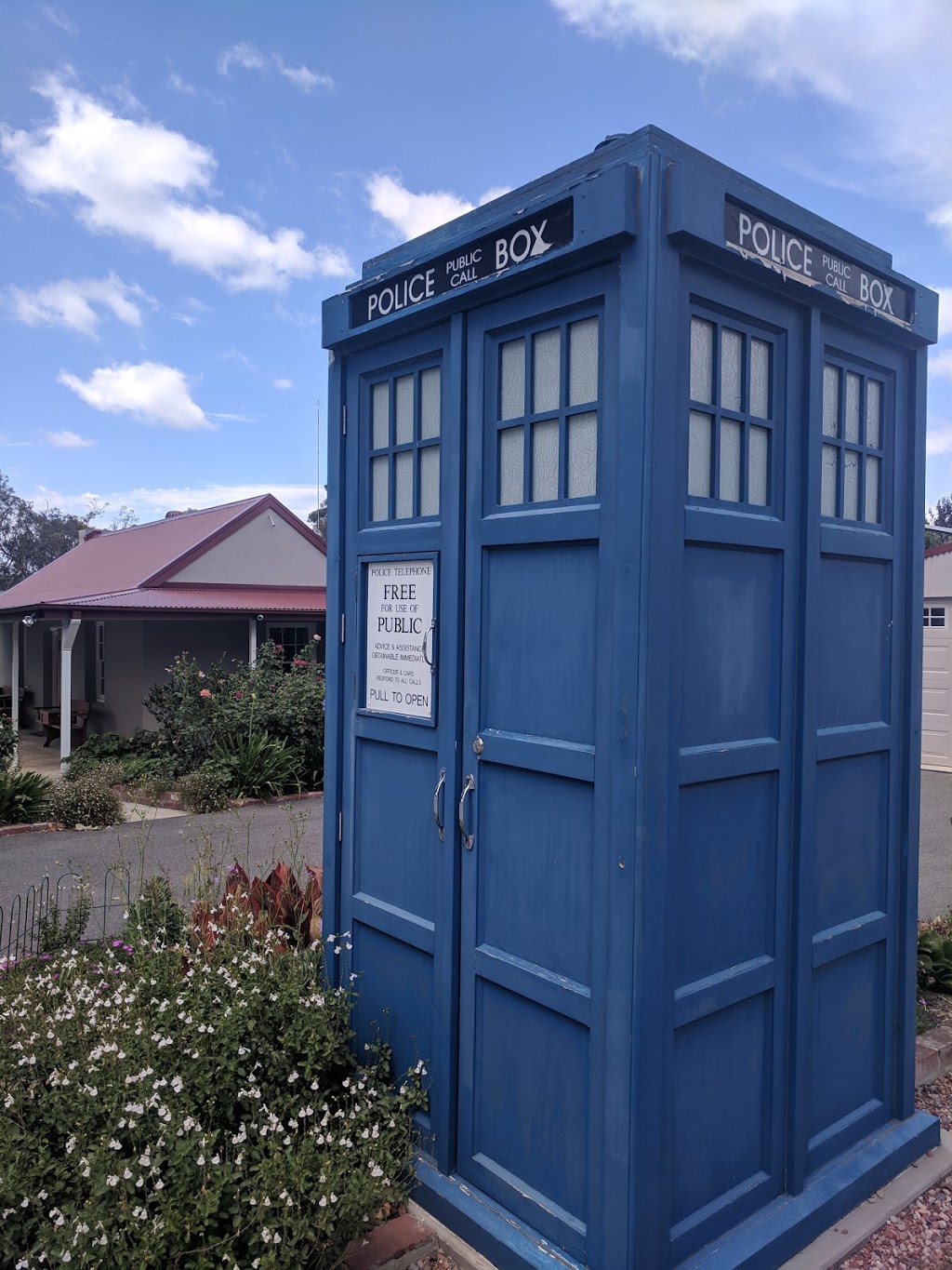 Doctor Who Tardis In Town | Hall ACT 2618, Australia