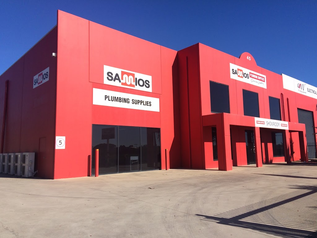 Samios Plumbing Supplies | store | 45 Research Rd, Pooraka SA 5095, Australia | 0881625911 OR +61 8 8162 5911
