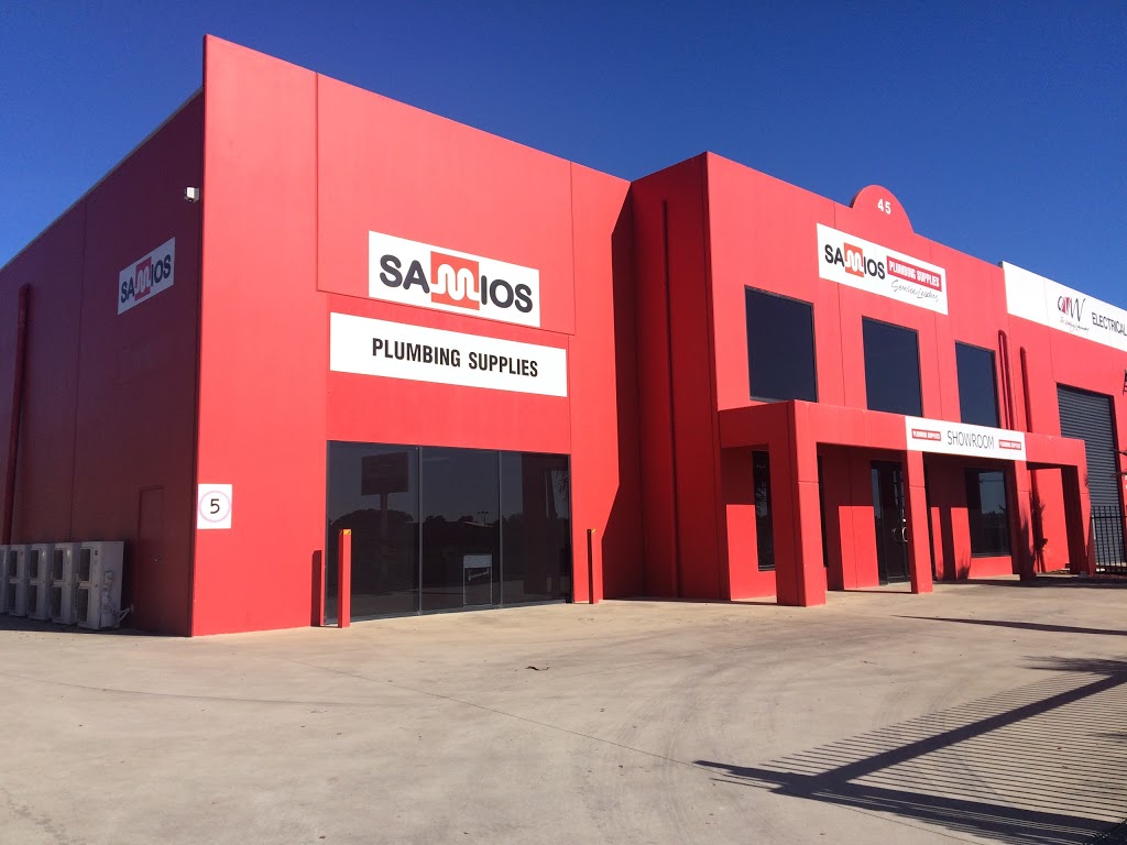 Samios Plumbing Supplies | 45 Research Rd, Pooraka SA 5095, Australia | Phone: (08) 8162 5911