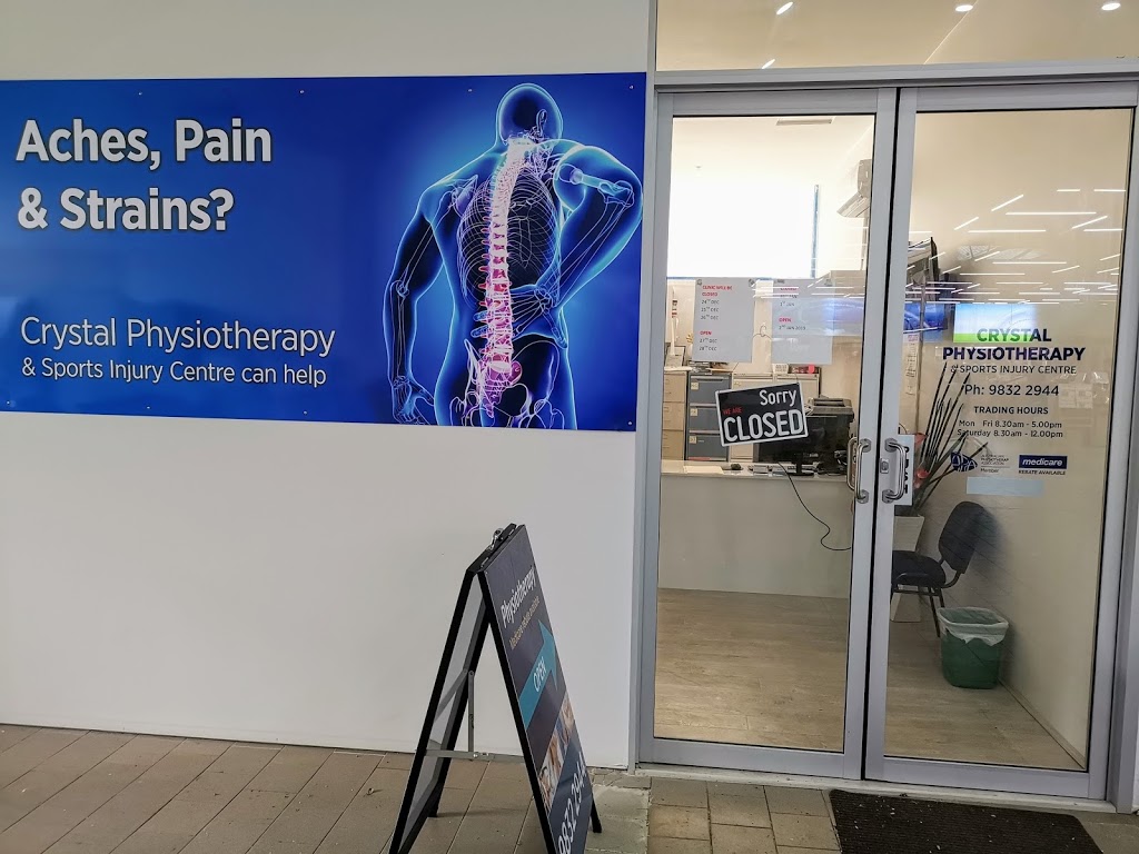 Crystal Physiotherapy | physiotherapist | 121/4 Mount St, Mount Druitt NSW 2770, Australia | 0298322944 OR +61 2 9832 2944