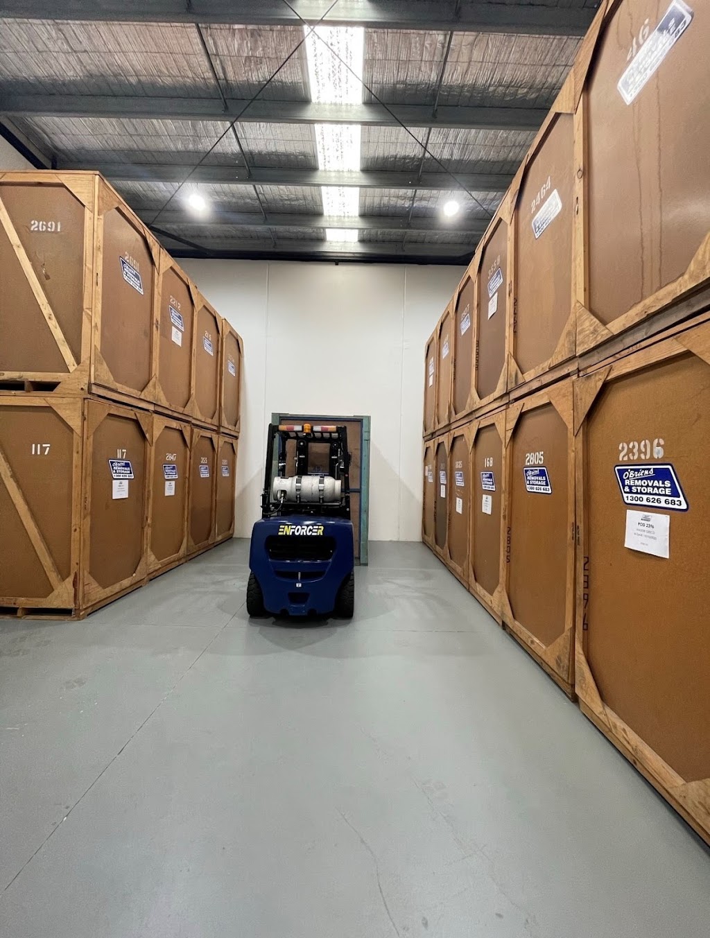 OBriens Removals & Storage | 11 Lyall St, Hastings VIC 3915, Australia | Phone: 1300 626 683