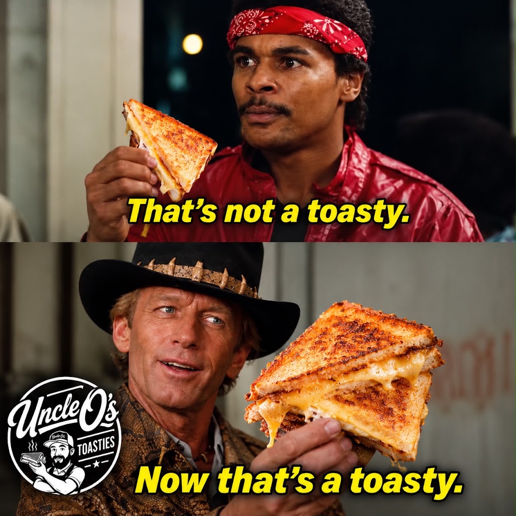 Uncle Os Toasties | 395 Devonshire Rd, Kemps Creek NSW 2178, Australia | Phone: 0494 559 660