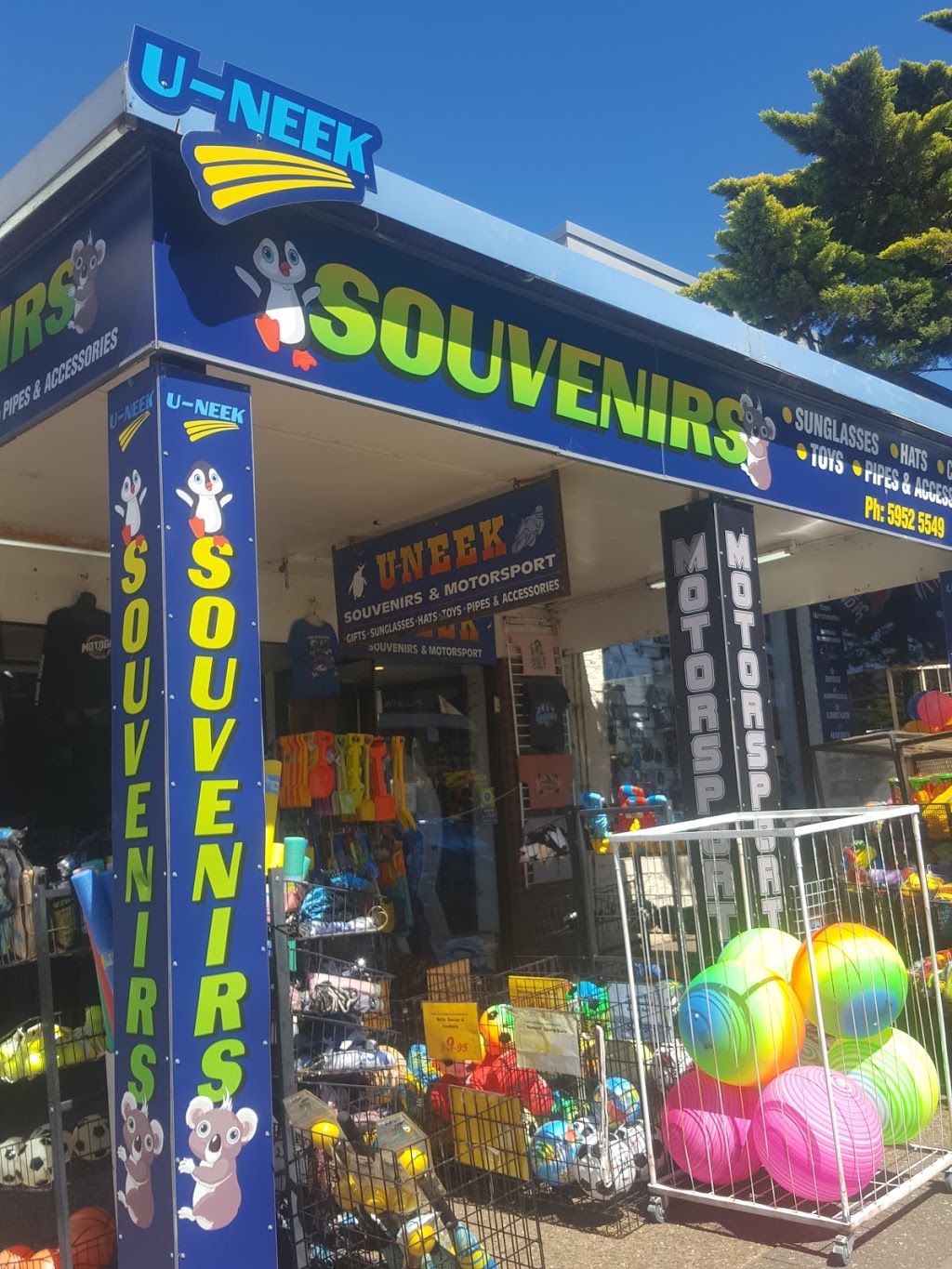 U-Neek Souvenirs | store | 7 Thompson Ave, Cowes VIC 3922, Australia | 0359525549 OR +61 3 5952 5549