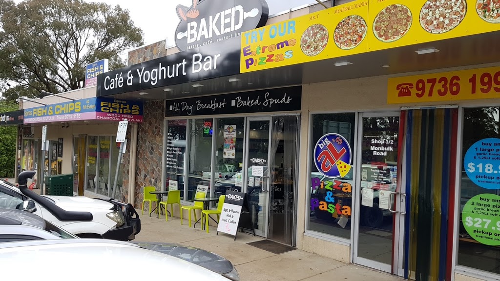 Janes Baked Spuds & Yoghurt Bar | cafe | 4/2 Monbulk Rd, Mount Evelyn VIC 3796, Australia | 0397362378 OR +61 3 9736 2378