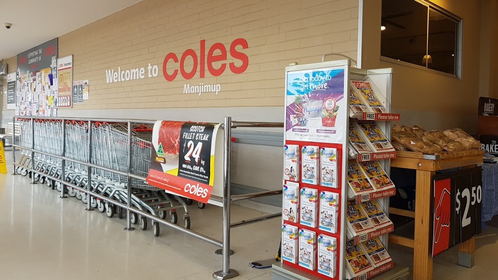 Coles Manjimup | supermarket | Rose St &, Ipsen St, Manjimup WA 6258, Australia | 0897711744 OR +61 8 9771 1744