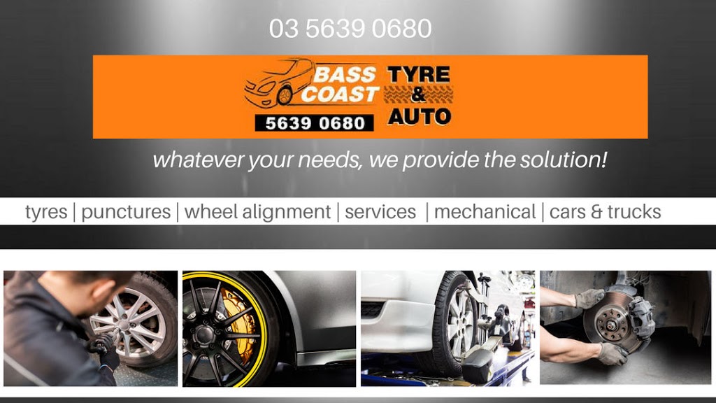 Bass Coast Tyre & Auto | car repair | factory 4/6-10 Grantville Dr, Grantville VIC 3984, Australia | 0356390680 OR +61 3 5639 0680