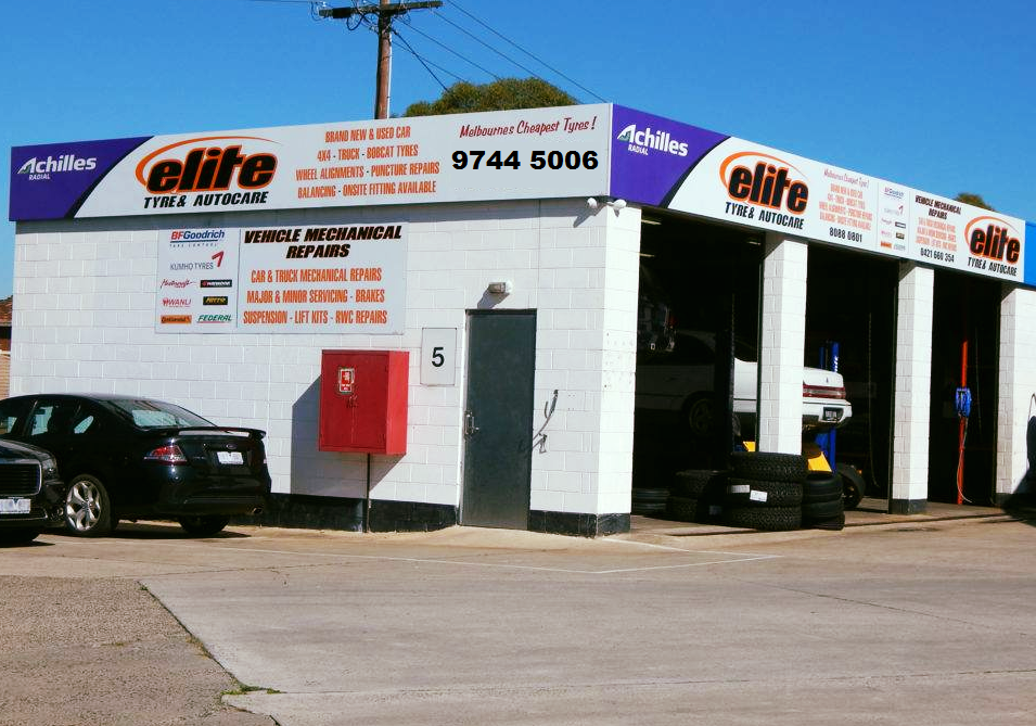 Elite Tyre & Wheels | car repair | 47 Gap Rd, Sunbury VIC 3429, Australia | 0397445006 OR +61 3 9744 5006