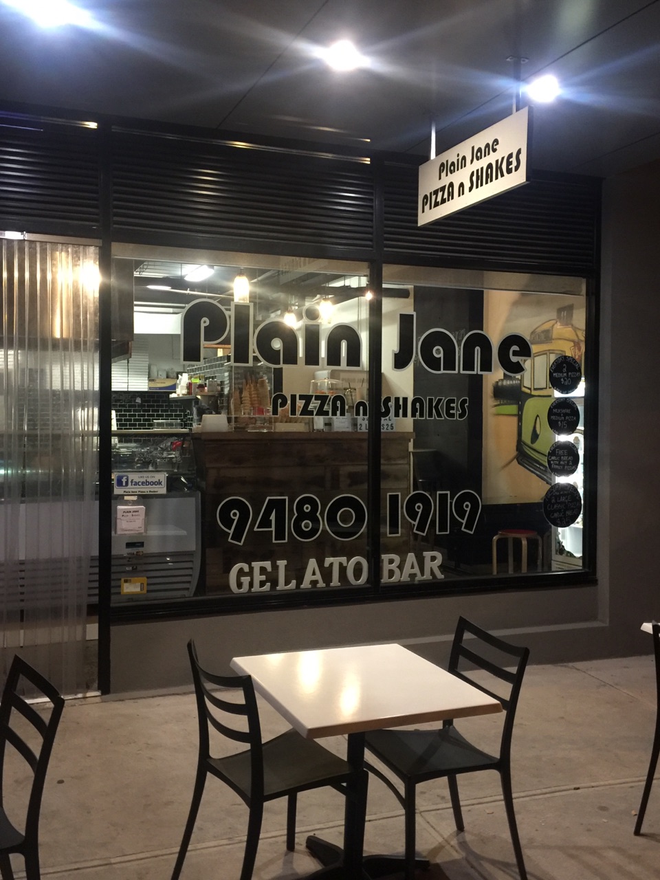 Plain Jane Pizza n Shakes | meal takeaway | 14d/14-18 Gilbert Rd, Preston VIC 3072, Australia | 0394801919 OR +61 3 9480 1919