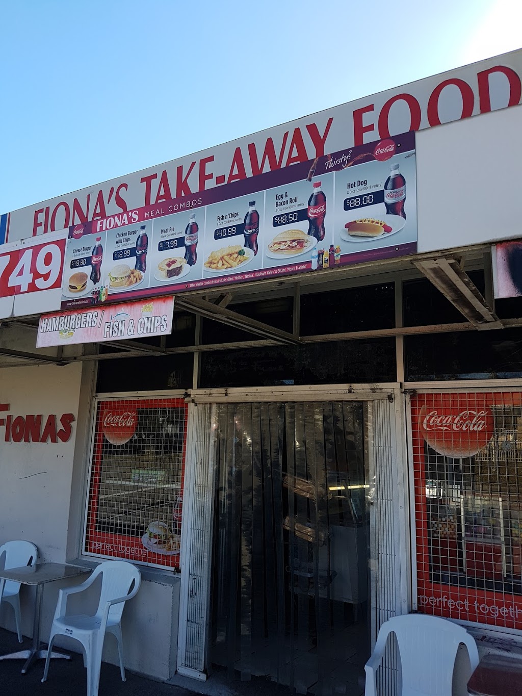 Fionas Takeaway | 115 The Boulevarde, Toronto NSW 2283, Australia | Phone: (02) 4959 6749
