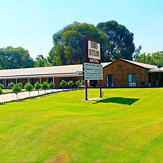 Early Settlers Motel | lodging | 14 Barooga Rd, Tocumwal NSW 2714, Australia | 0358742300 OR +61 3 5874 2300