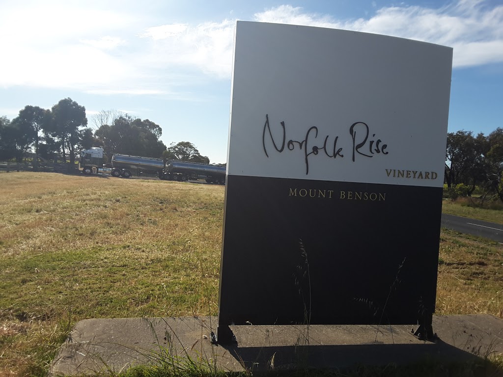 Norfolk Rise Vineyard | 438 Limestone Coast Rd, Mount Benson SA 5275, Australia | Phone: (08) 8768 5080