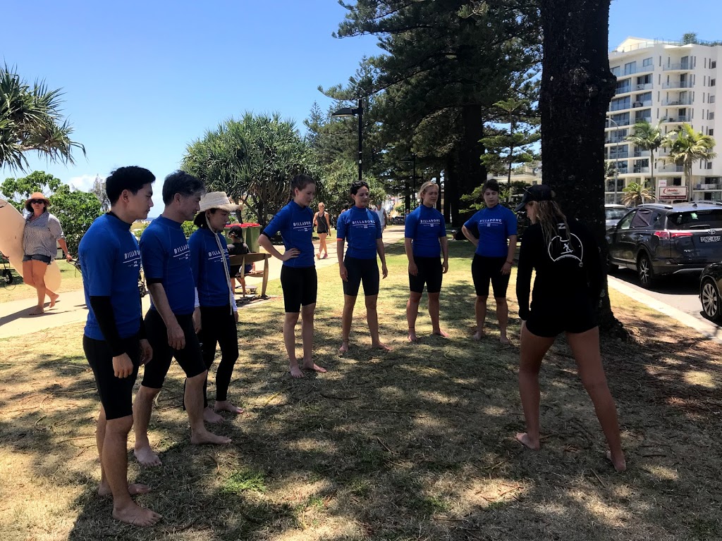 Coolangatta Learn to Surf | (opposite Rainbow Place Appartments on the beach side of Marine Parade), 4/154 Marine Parade, Coolangatta QLD 4225, Australia | Phone: 0417 191 629