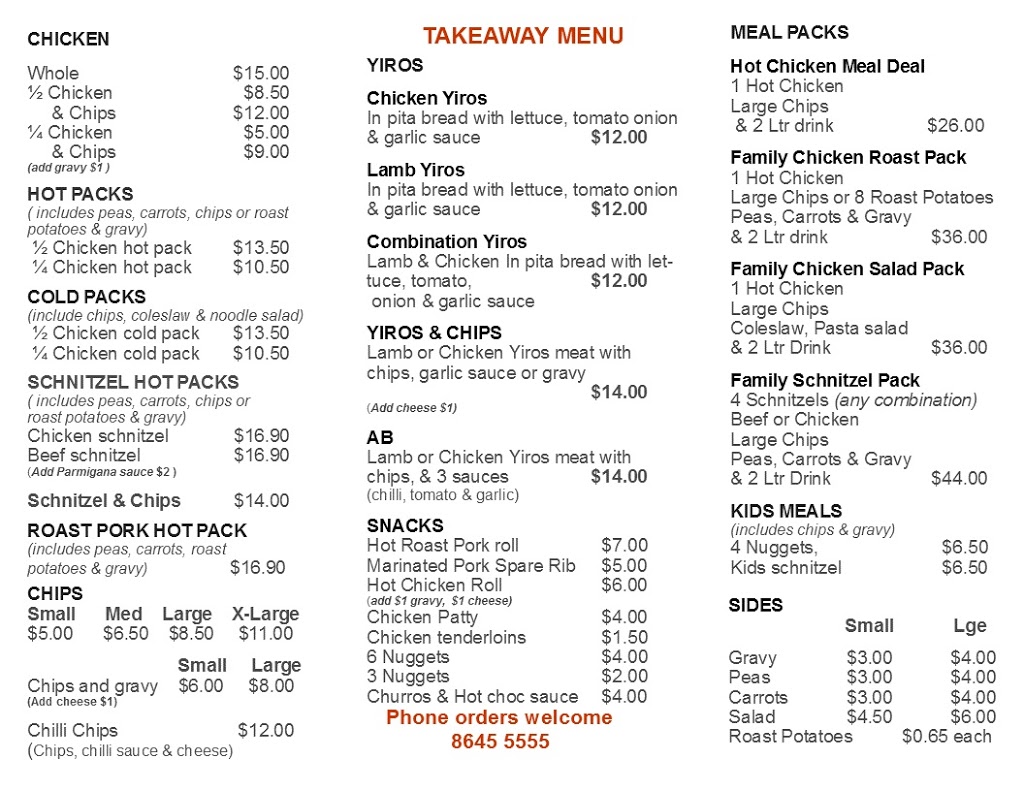 Chicken Coupe Whyalla | restaurant | 35C Playford Ave, Whyalla Playford SA 5600, Australia | 0886455555 OR +61 8 8645 5555