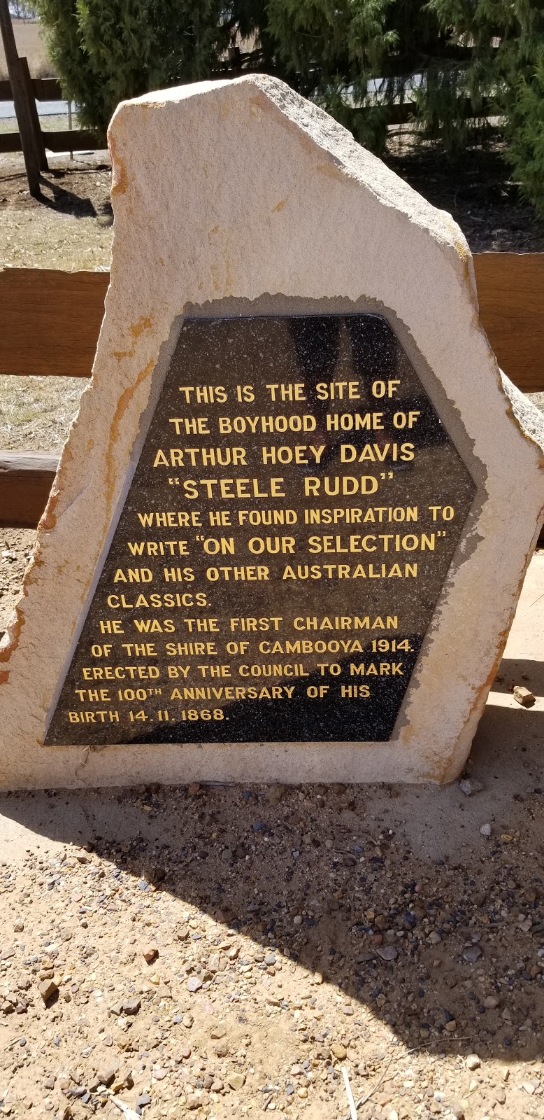 Steele Rudd Memorial Park | East Greenmount QLD 4359, Australia