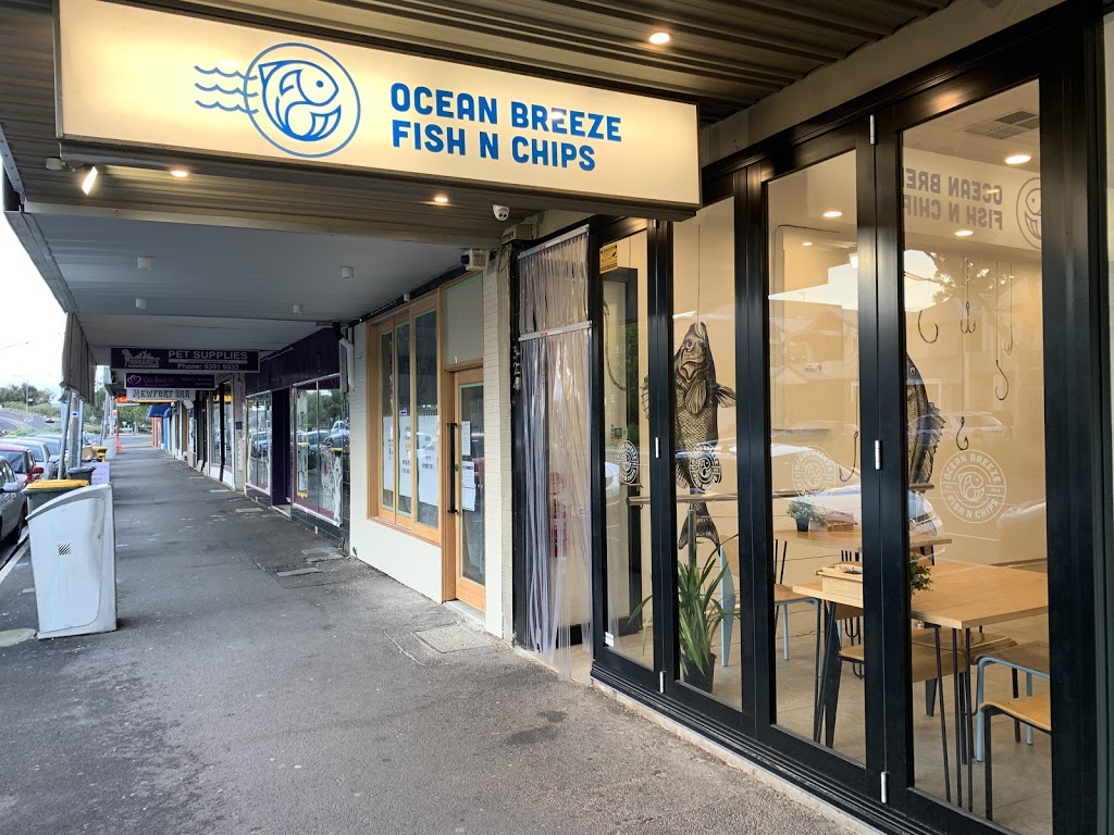 Ocean Breeze Fish n Chips | meal takeaway | 324 Melbourne Rd, Newport VIC 3015, Australia | 0393919563 OR +61 3 9391 9563