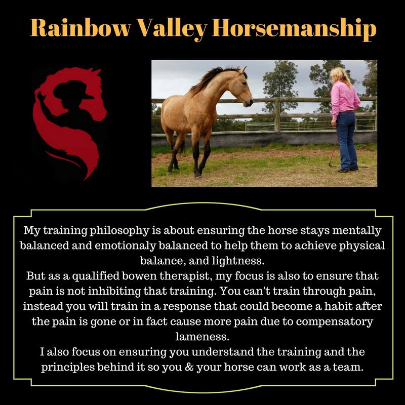 Rainbow Valley Horsemanship |  | 419 Sandalwood Rd, Brunswick WA 6224, Australia | 0427799477 OR +61 427 799 477