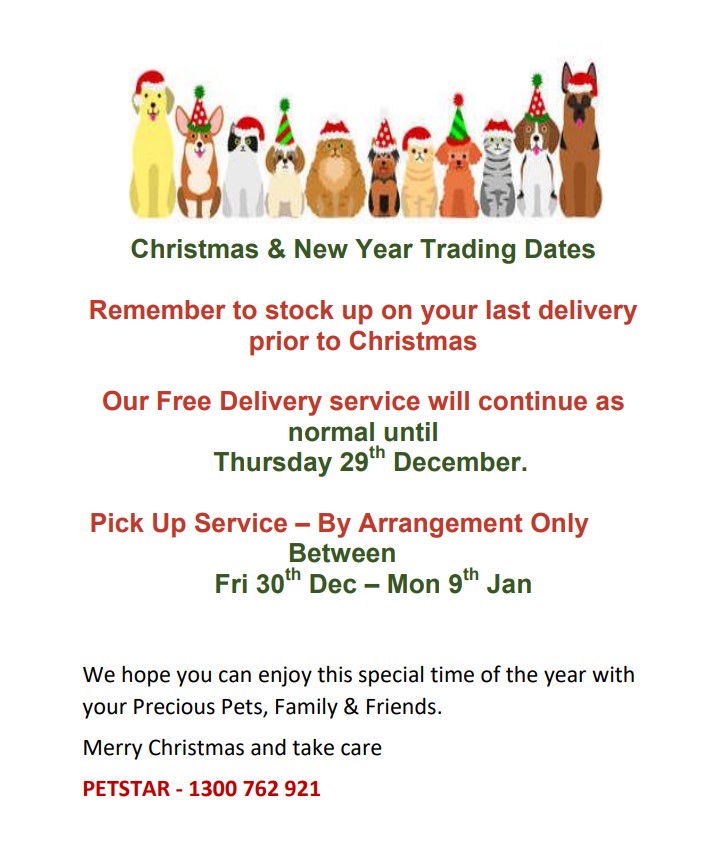 PetStar Pet Foods | 3 Hopes Rise, Frankston South VIC 3199, Australia | Phone: 1300 762 921