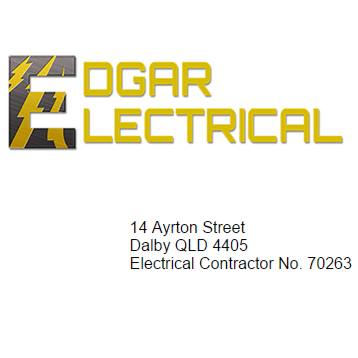 Edgar Electrical | 14 Ayrton St, Dalby QLD 4405, Australia | Phone: (07) 4662 4390