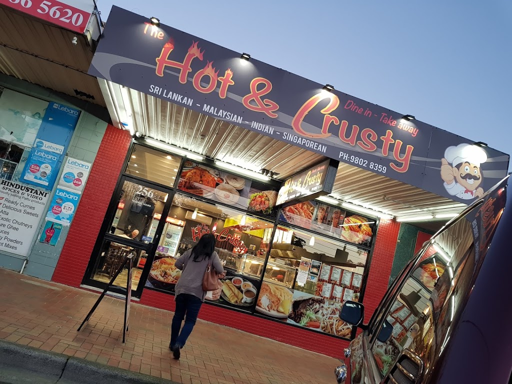 The Hot & Crusty | restaurant | 256 Blackburn Rd, Glen Waverley VIC 3150, Australia | 0398028359 OR +61 3 9802 8359