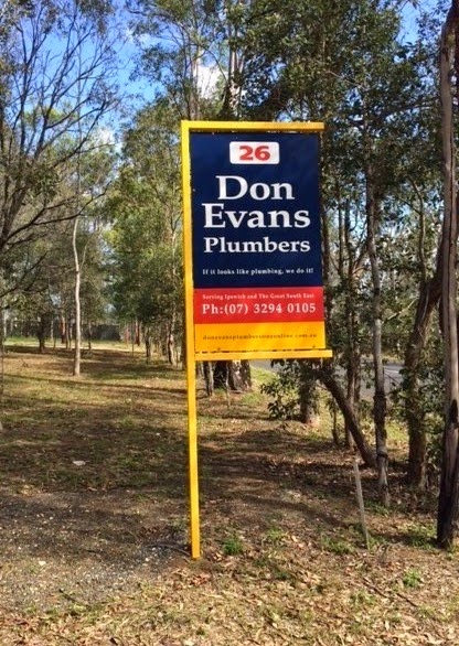 Don Evans Plumbers | 26 Fischer Rd, Flinders View QLD 4305, Australia | Phone: (07) 3294 0105