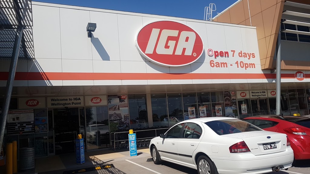 IGA Wellington Point | Wellington Point Shopping Centre, 685 Old Cleveland Rd E, Wellington Point QLD 4160, Australia | Phone: (07) 3207 1822