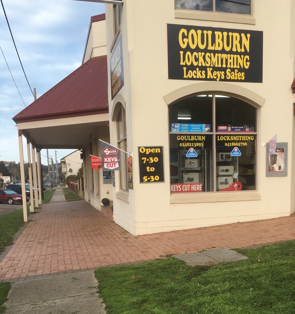 Goulburn Locksmithing | locksmith | 158 Bourke St, Goulburn NSW 2580, Australia | 0248213893 OR +61 2 4821 3893