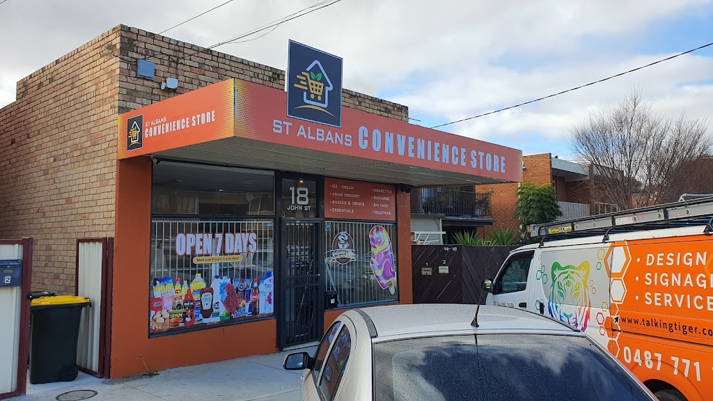 St. Albans Convenience store | convenience store | 18 John St, St Albans VIC 3021, Australia | 0481174789 OR +61 481 174 789