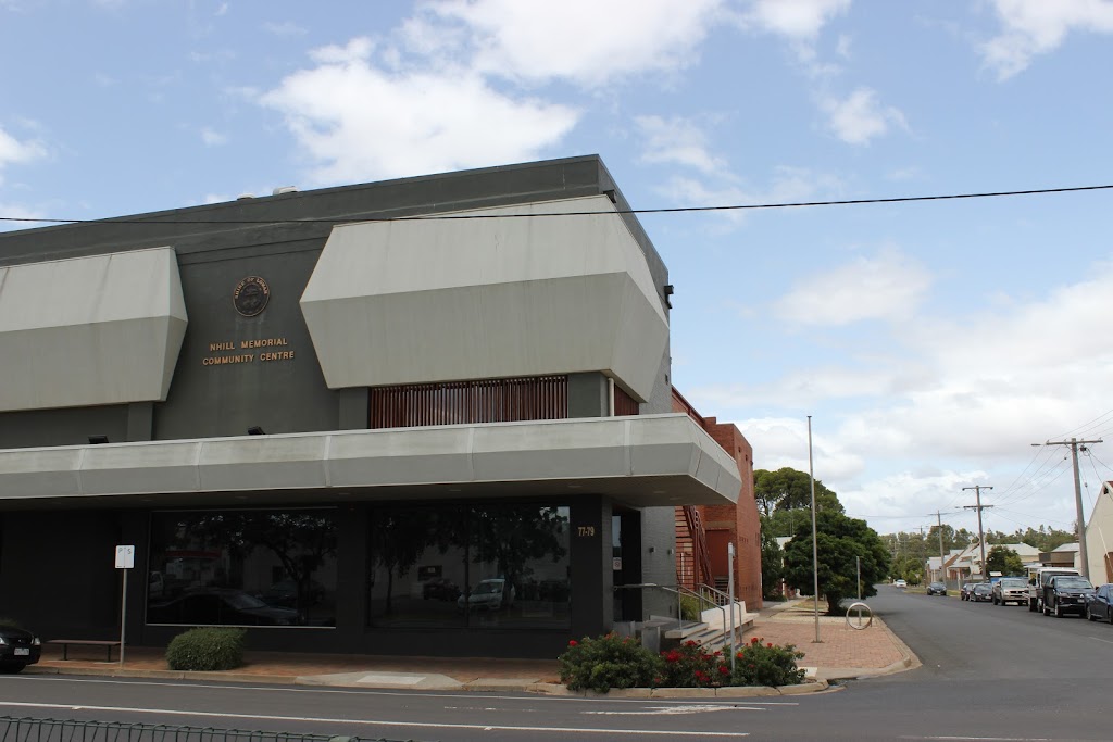 Nhill Memorial Community Centre | city hall | 77-79 Nelson St, Nhill VIC 3418, Australia | 0353914444 OR +61 3 5391 4444