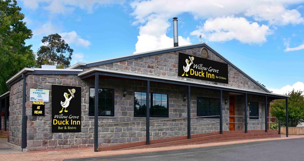 Willow Grove Duck Inn | restaurant | 14 Moe-Willow Grove Rd, Willow Grove VIC 3825, Australia | 0356352455 OR +61 3 5635 2455