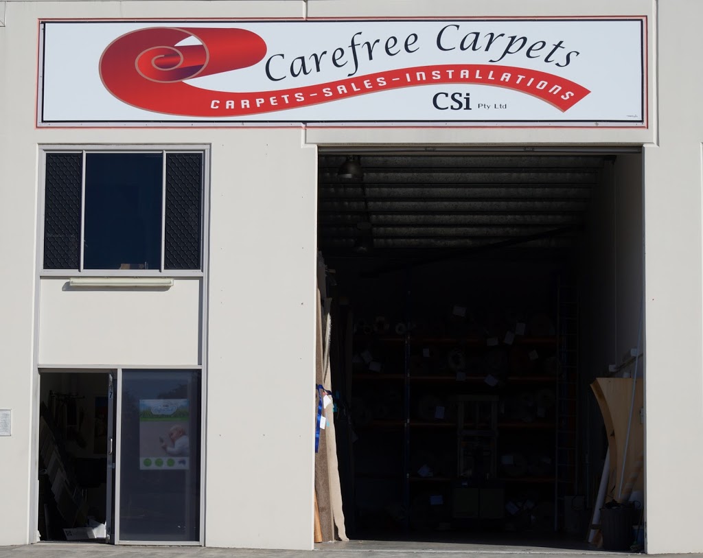 Carefree Carpets CSI Pty Ltd | furniture store | 7/5 Transport Pl, Molendinar QLD 4214, Australia | 0755391119 OR +61 7 5539 1119