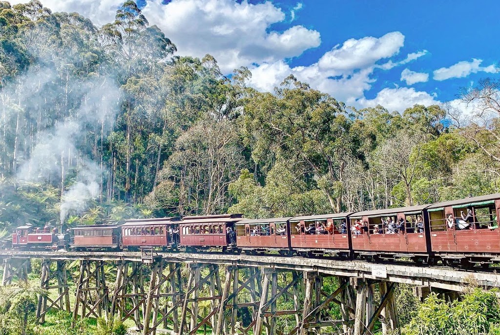 Puffing Billy Railway Trestle Bridge | Belgrave-Gembrook Rd, Belgrave VIC 3160, Australia | Phone: (03) 9757 0700