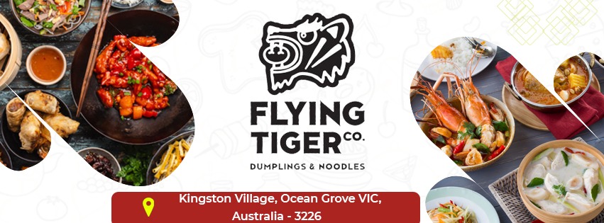 Flying tiger Asian bar & restaurant | Shop 8a& 9 Kingston village square shopping centre, Ocean Grove VIC 3226, Australia | Phone: 0416 505 723