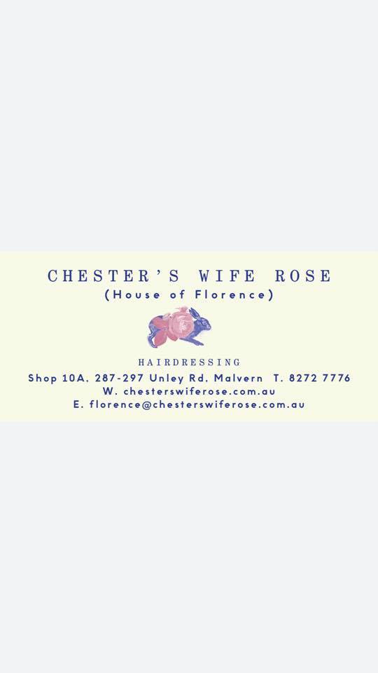 Chesters Wife Rose - Unley | hair care | shop 10a 287/291 Unley Rd, Malvern SA 5061, Australia | 0882727776 OR +61 8 8272 7776
