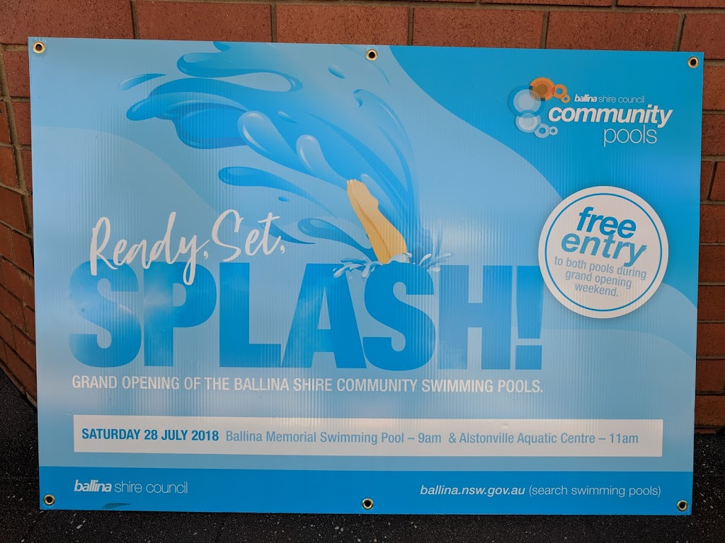 Alstonville swimming pool - Alstonville Aquatic Centre | Unit 13/15 Alston Ave, Alstonville NSW 2477, Australia | Phone: (02) 6628 0826