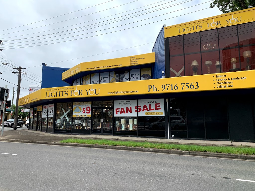 Lights For You | home goods store | 433 Liverpool Rd, Ashfield NSW 2131, Australia | 0297167563 OR +61 2 9716 7563