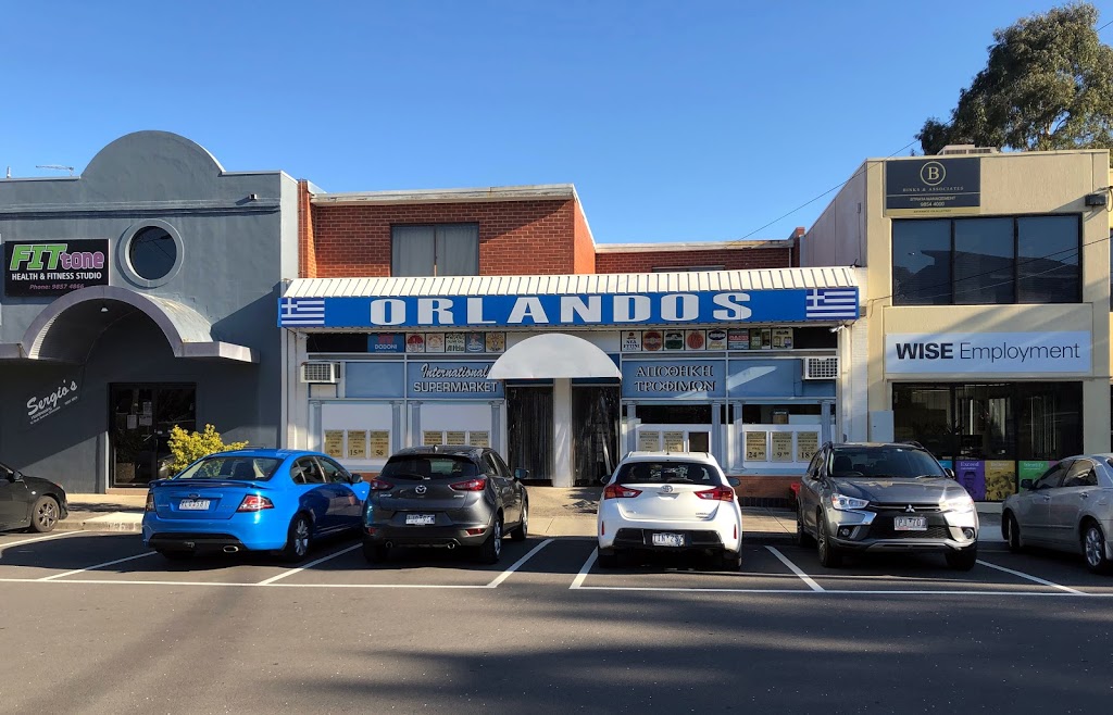 Orlandos Greek Delicatessen | supermarket | 6-8 Stutt Ave, Doncaster VIC 3108, Australia | 0398579971 OR +61 3 9857 9971