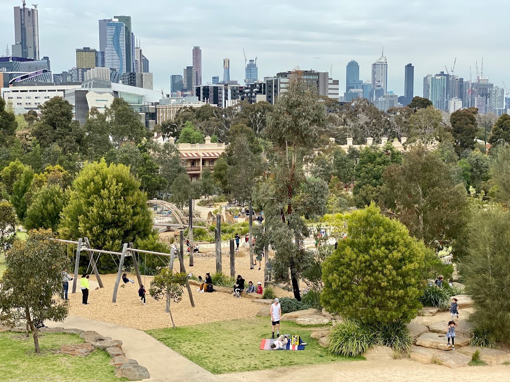 Royal Park Nature Play Playground | 28 Gatehouse St, Parkville VIC 3052, Australia | Phone: (03) 9658 9658