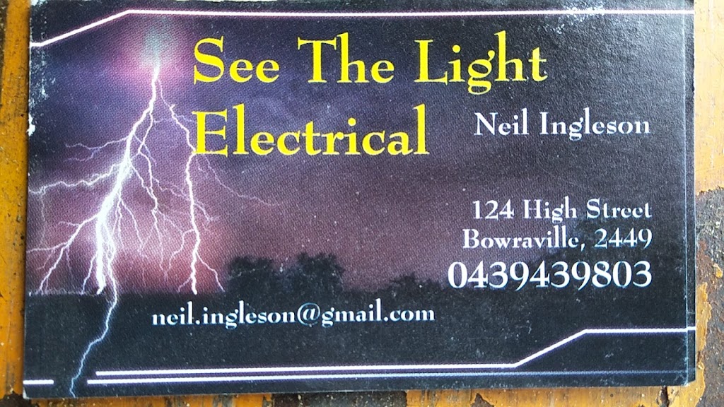 See The Light Electrical | 124 High St, Bowraville NSW 2449, Australia | Phone: 0439 439 803