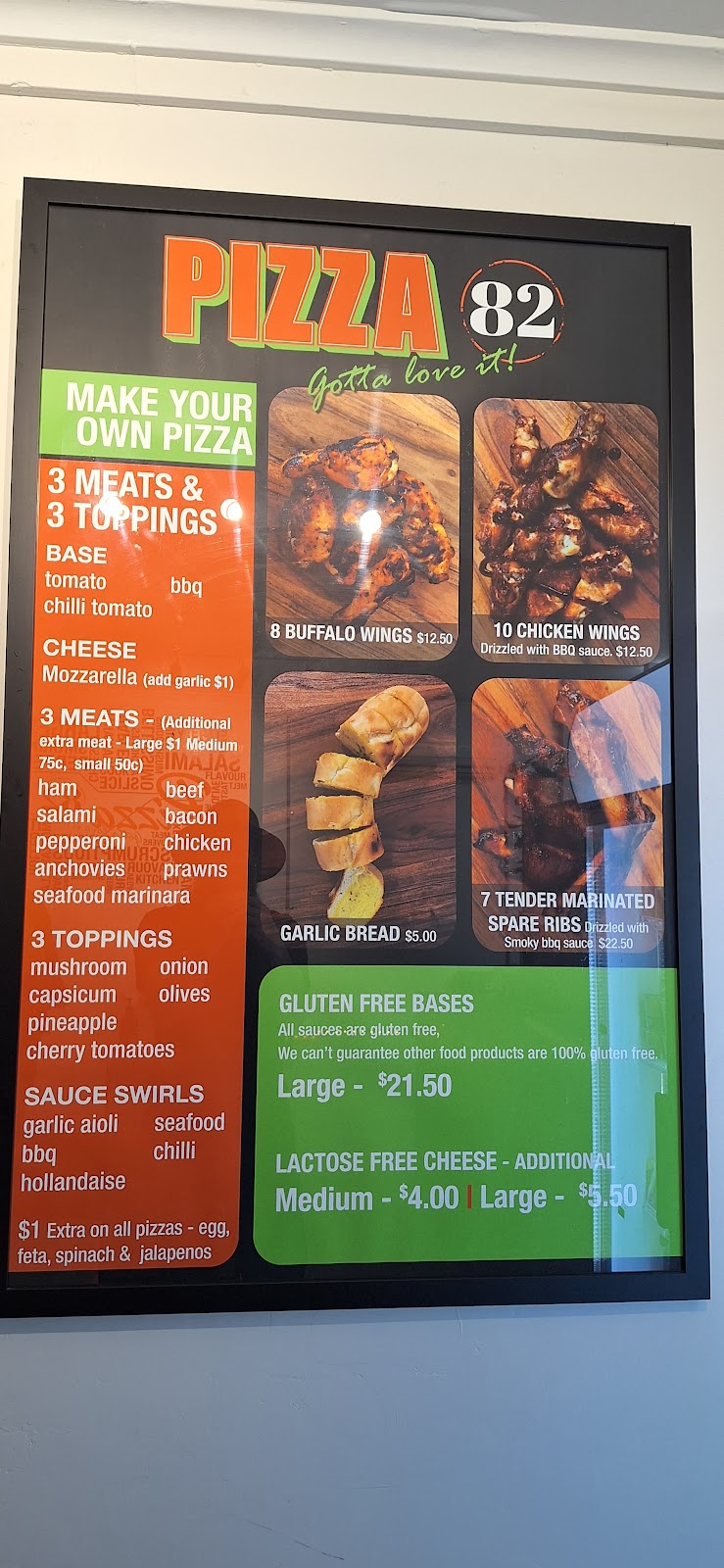 Pizza 82 Wamuran | 9/1102/1110 DAguilar Hwy, Wamuran QLD 4512, Australia | Phone: (07) 5429 8234